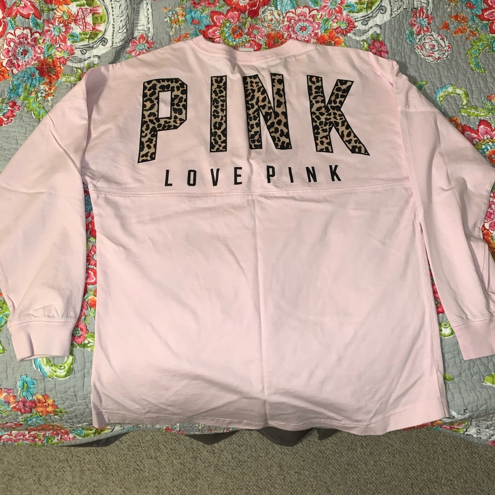 Victoria’s Secret PINK Long Sleeve Varsity Shirt